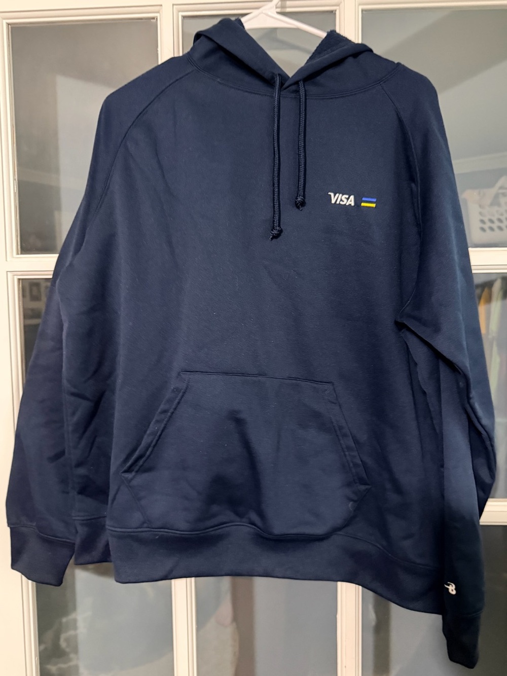 Navy Blue Pullover Hoodie